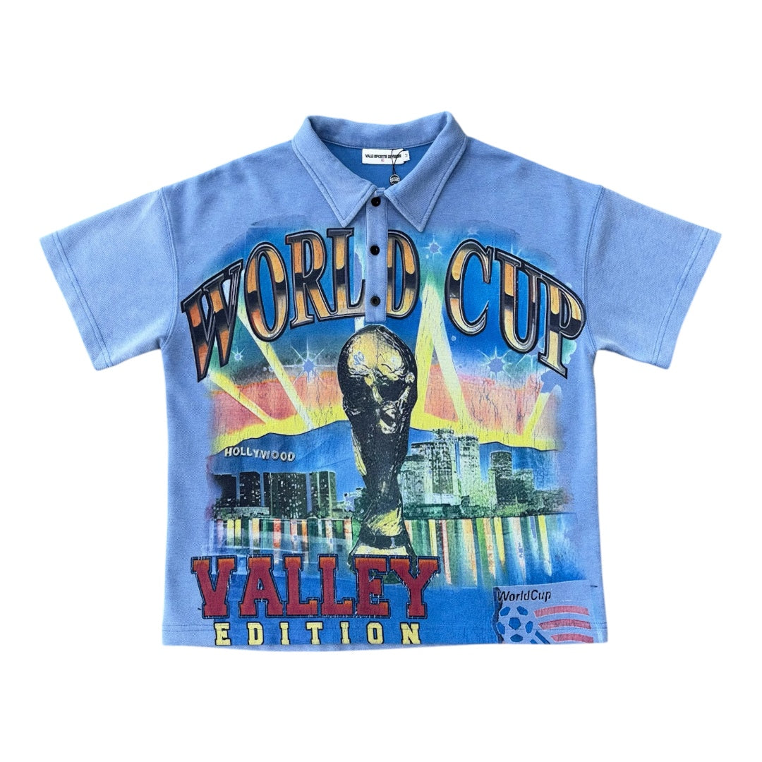 WORLD CUP POLO- BLUE