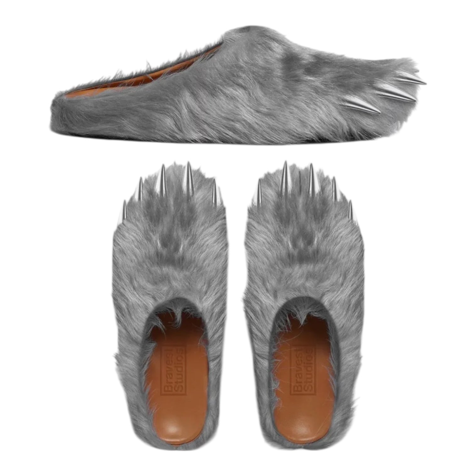 GREY BEAR CLAW MULES