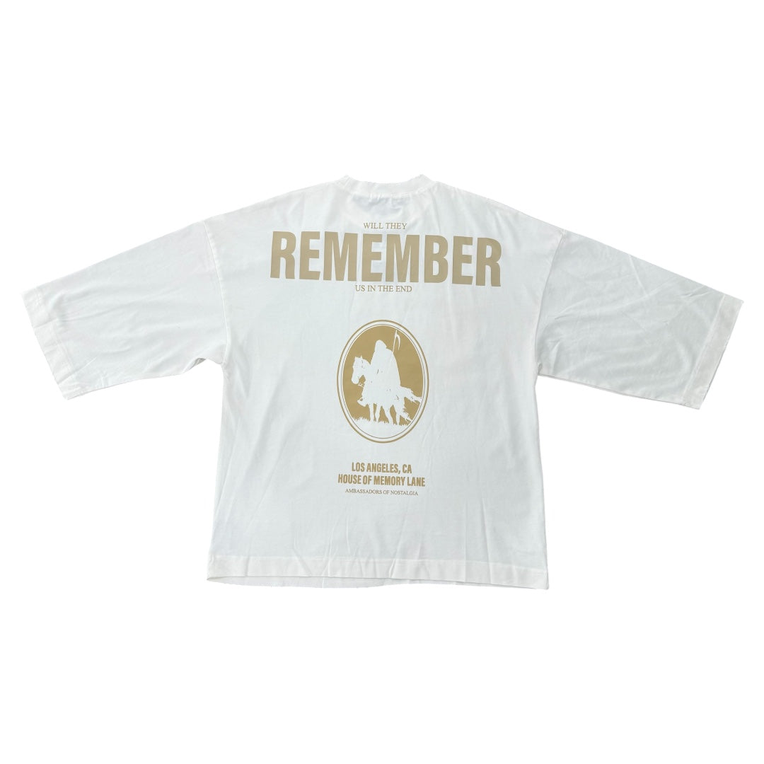 Storm Riders Oversized Tee- Cream
