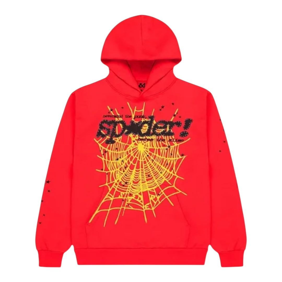 Punk V2 Hoodie- Red