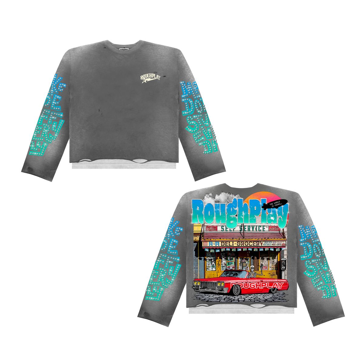 BODEGA LONG SLEEVE - GRAY