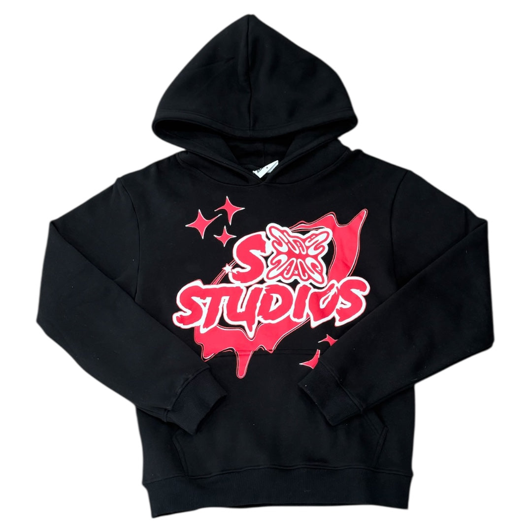 SB HOODIE BLK/RED