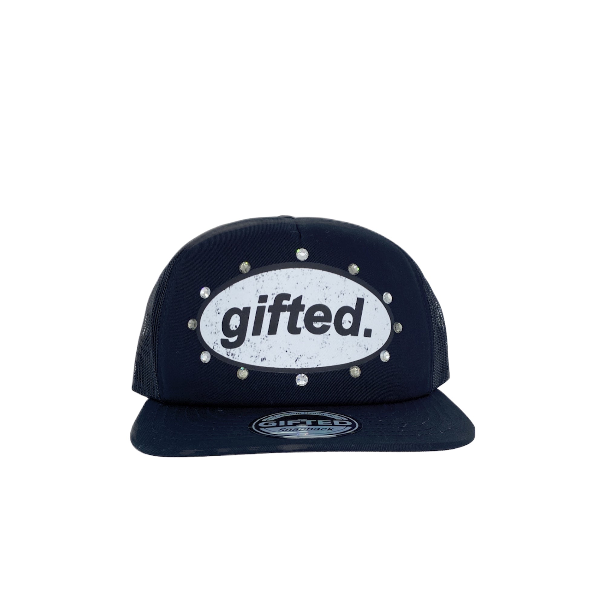 Gifted Hat 09 - BLK/WHT
