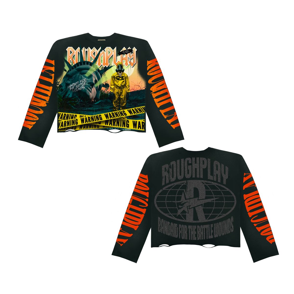 WARNING LONG SLEEVE - GRN