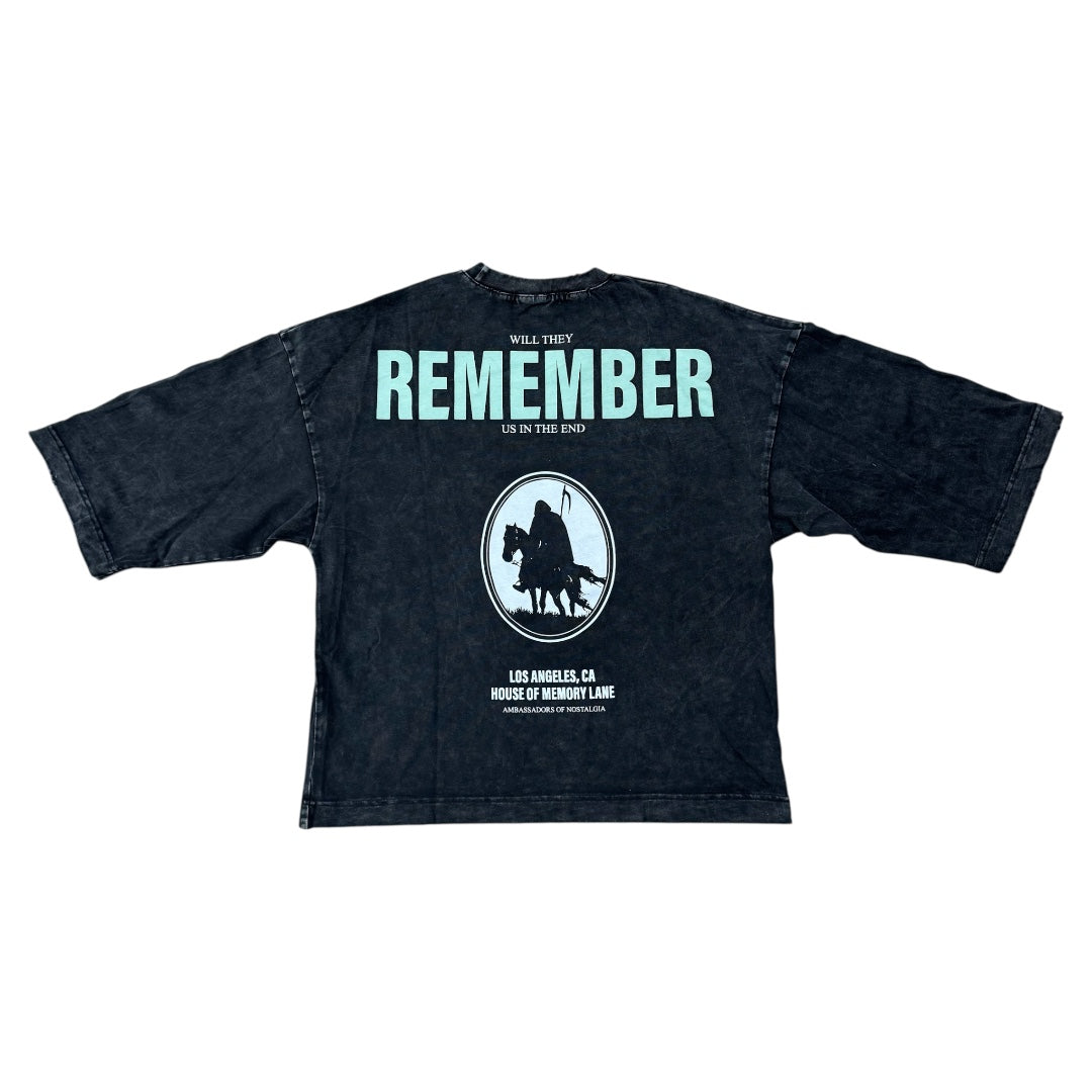 Storm Riders Oversized Tee- Black