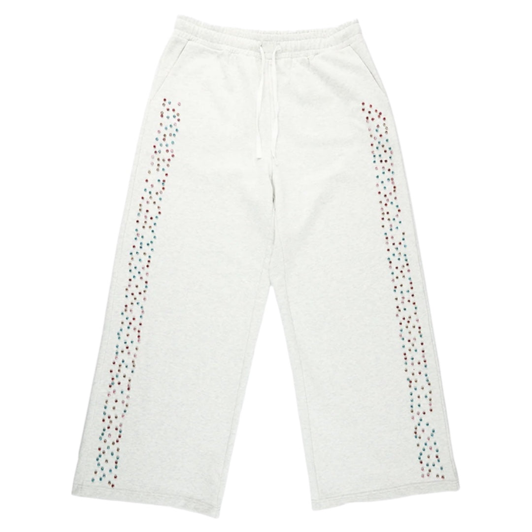 Crystal Cactus Sweats WHITE