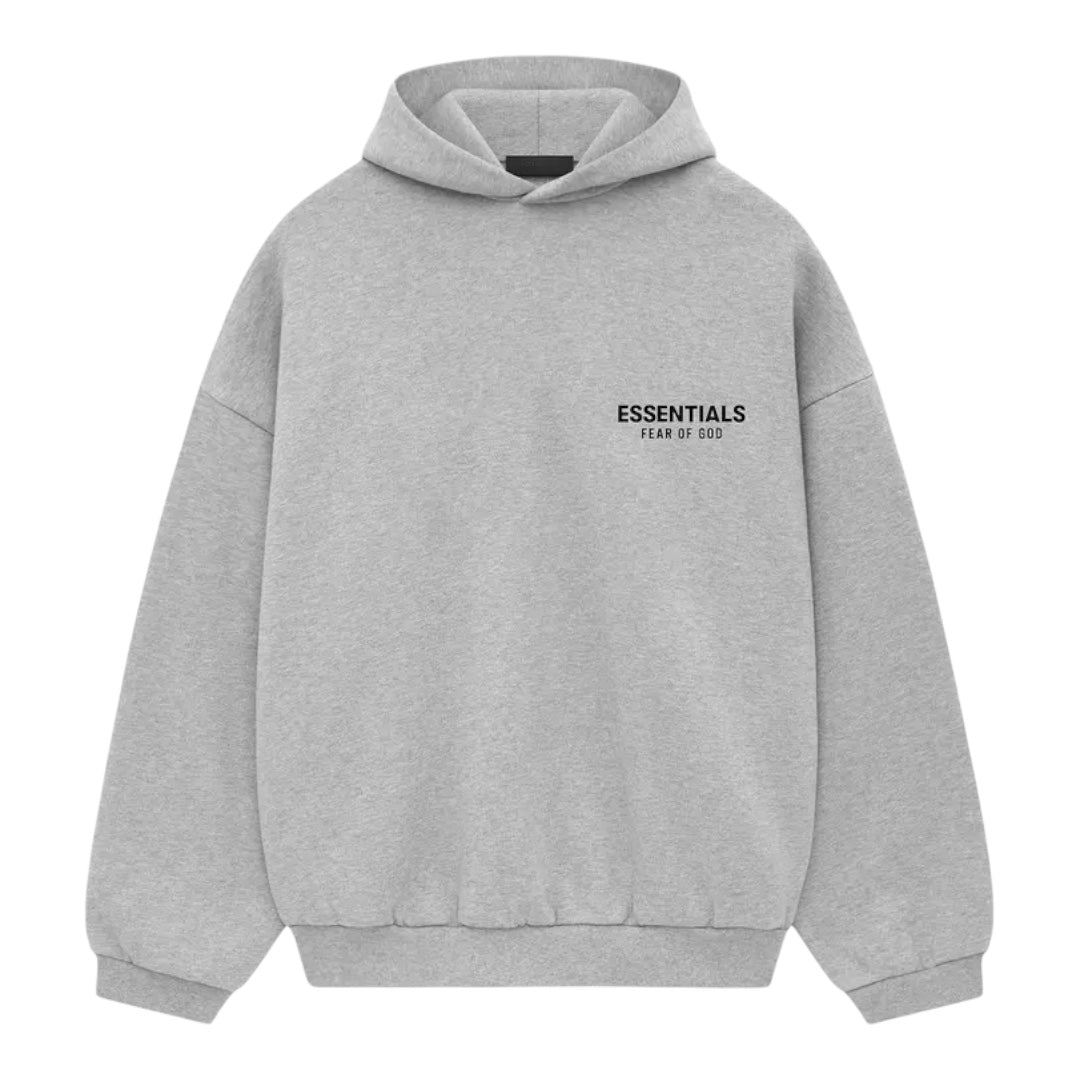 Fear of God Essentials Light Heather Fleece Hoodie
