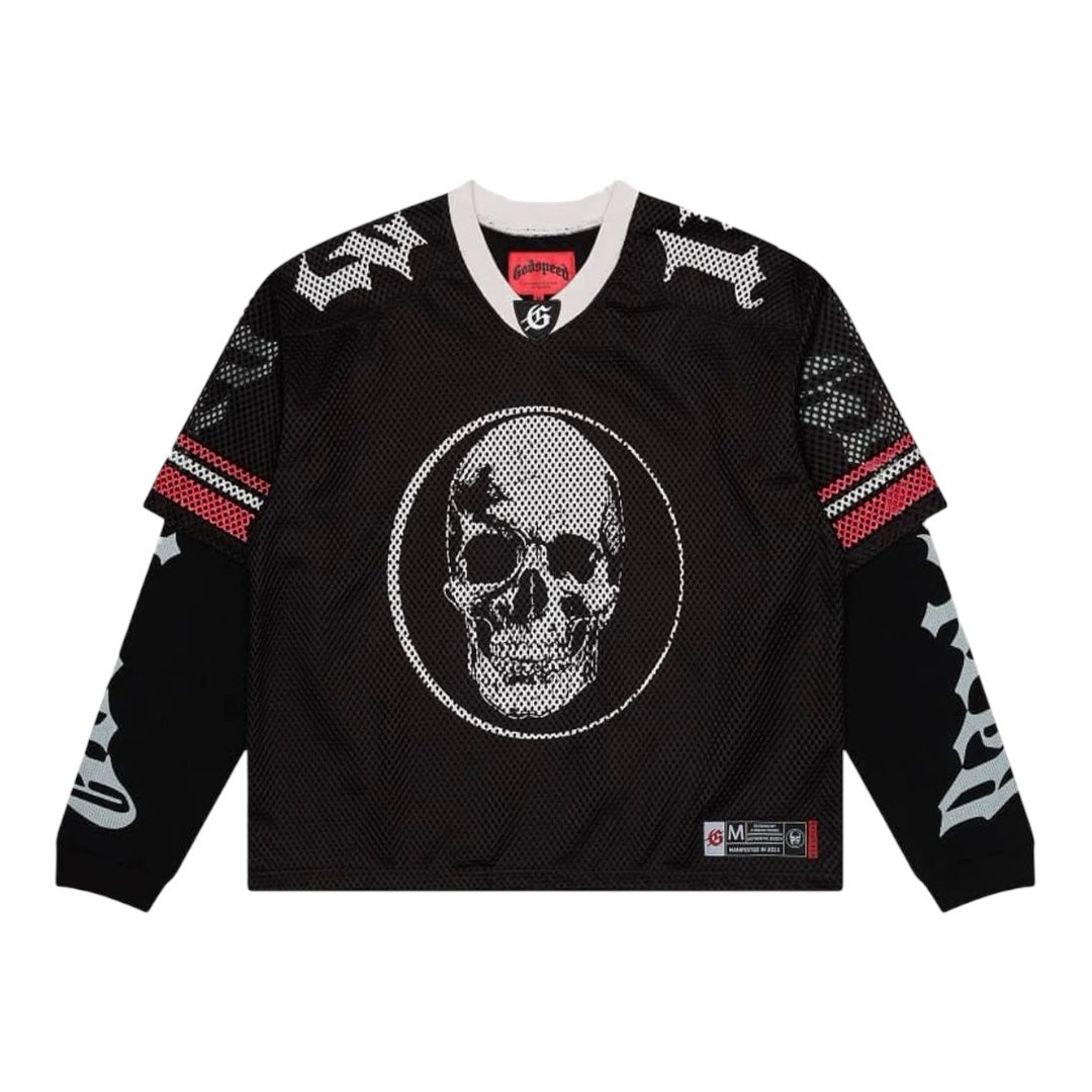 GODSPEED TD LAYERED JERSEY BLACK/RED