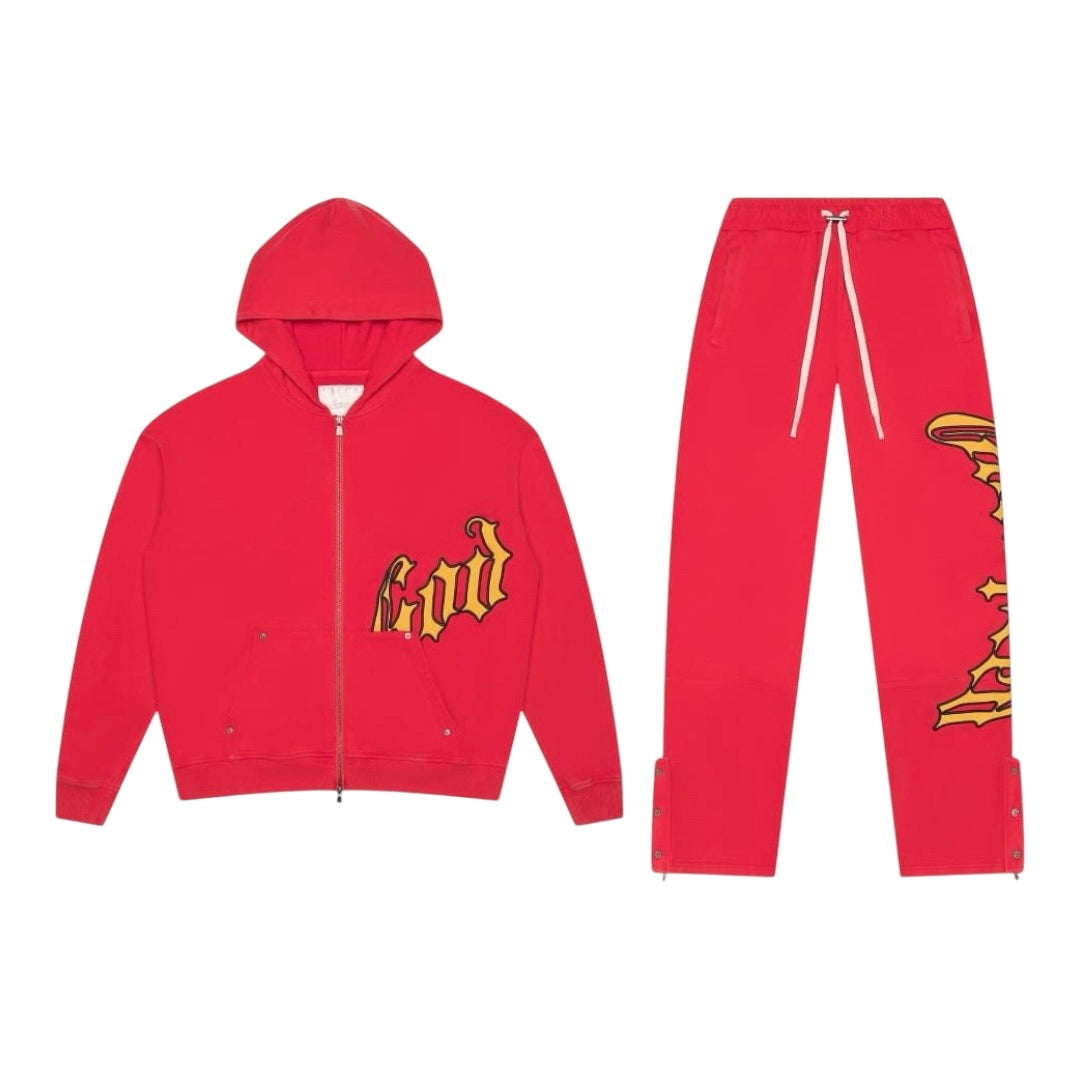 OG Logo Sweatsuit (Red/Yellow)