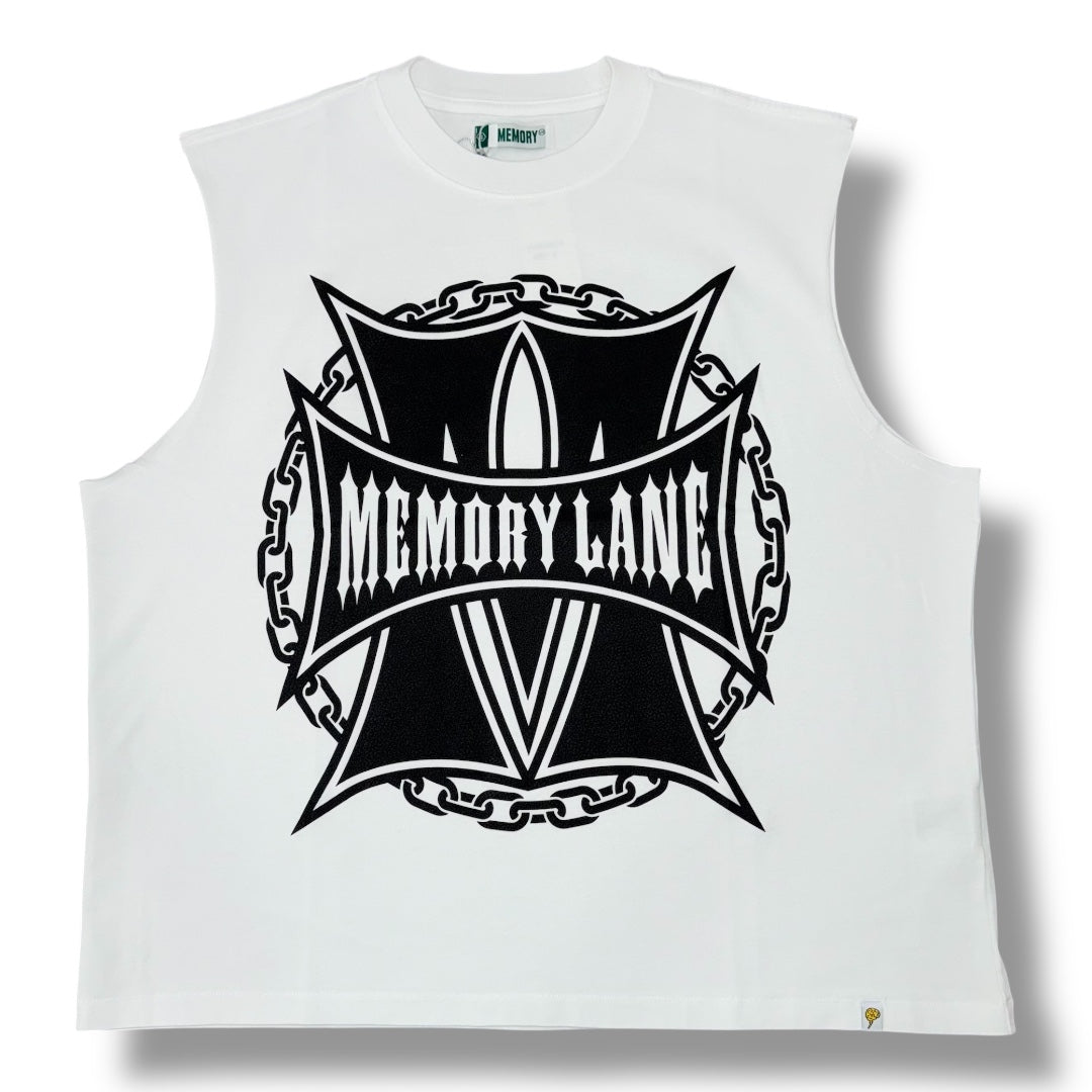 M SHIELD SLEEVELESS TEE