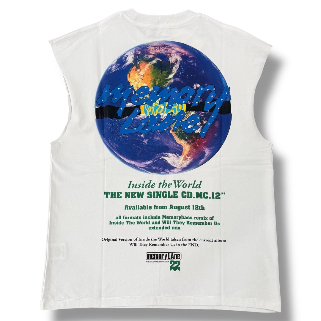 INSIDE THE WORLD TEE-WHT