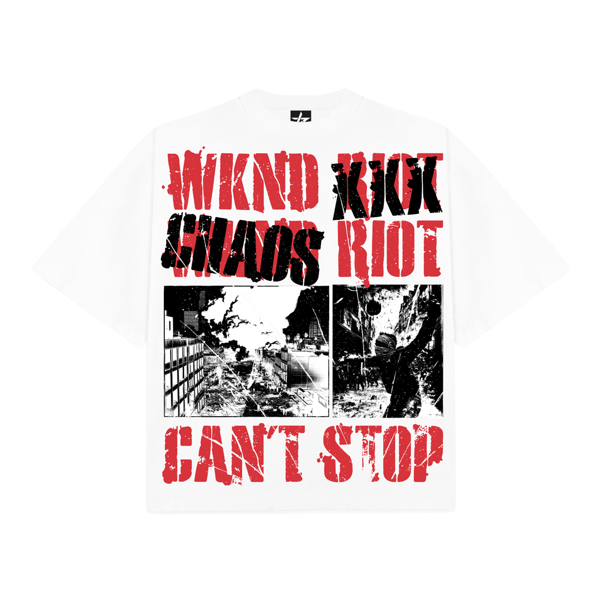 CANT STOP THE RIOT WHITE