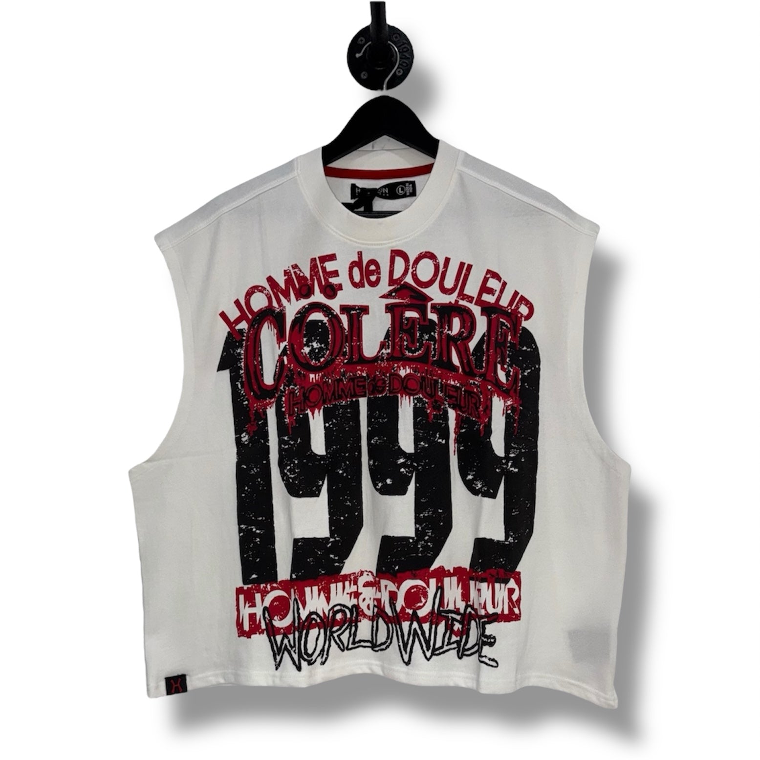 COLERE SLEEVELESS TEE WHITE