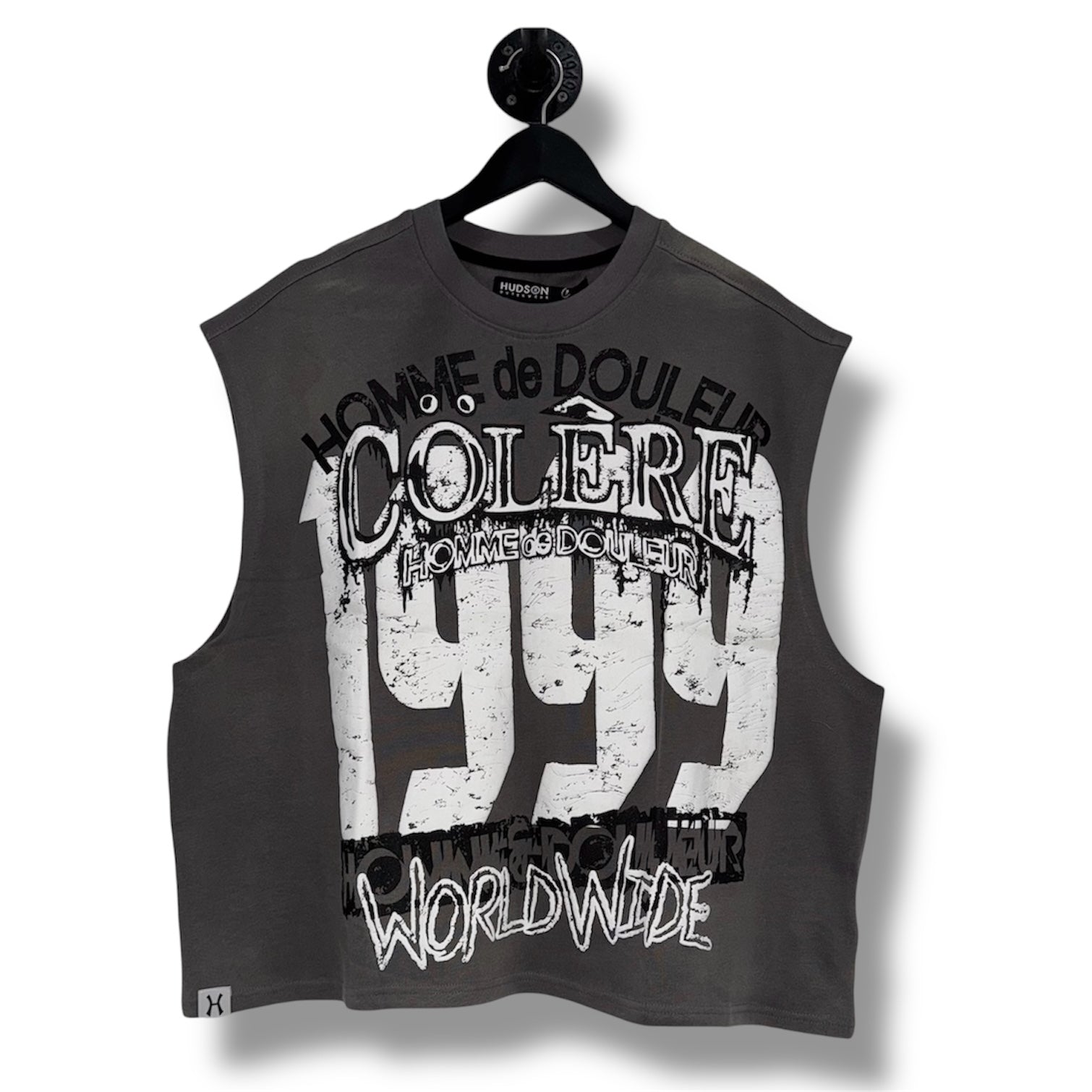 COLERE SLEEVELESS TEE GREY