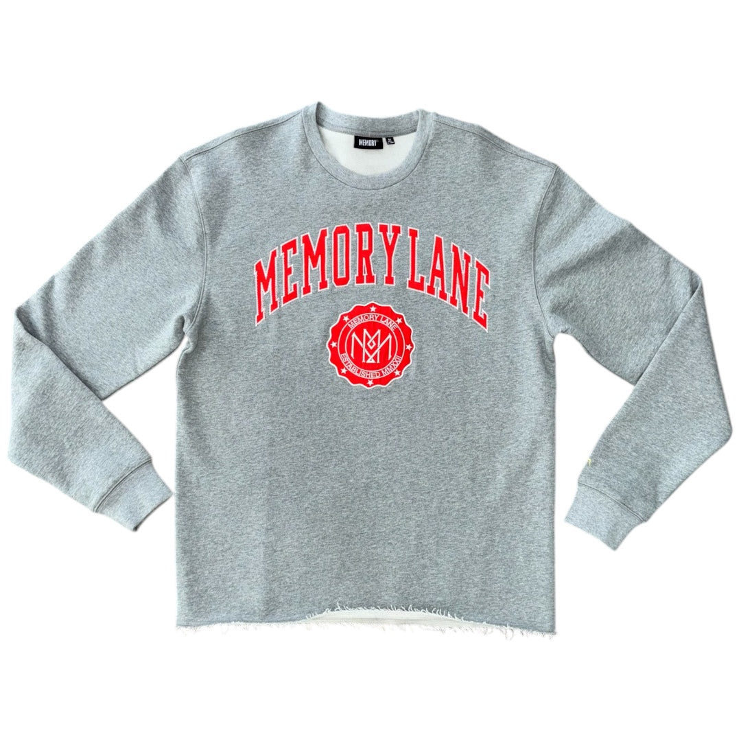 Ivy League Sweatshirt- Heather Gray