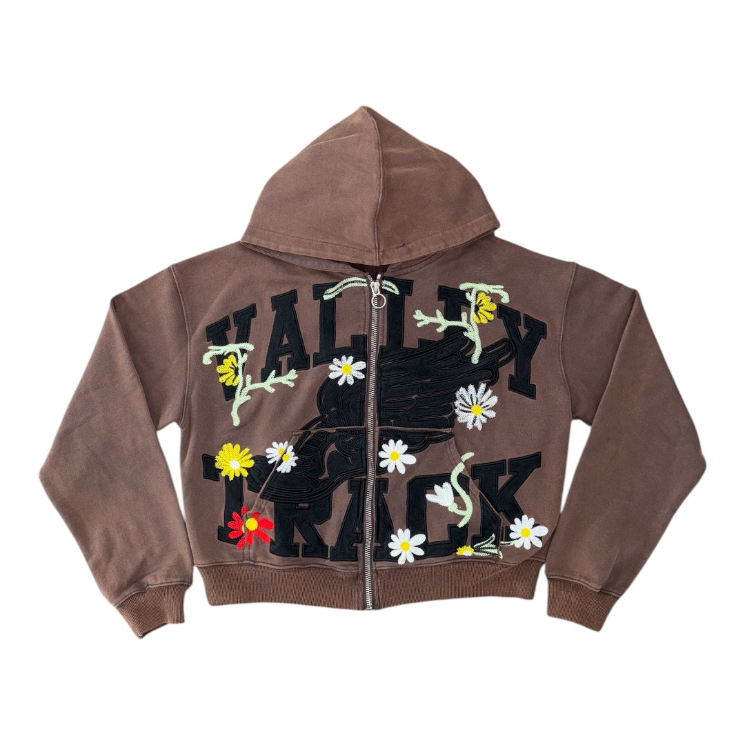 HARMONY GARDEN ZIP UP HOODIE