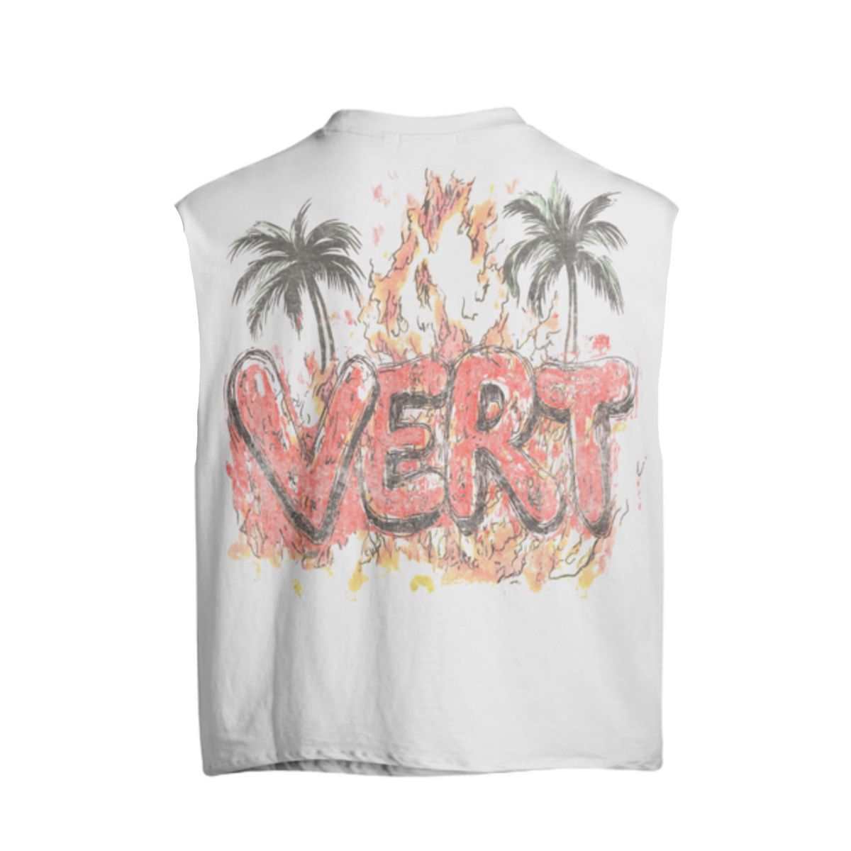 RED CUT-OFF HOLLYWOOD