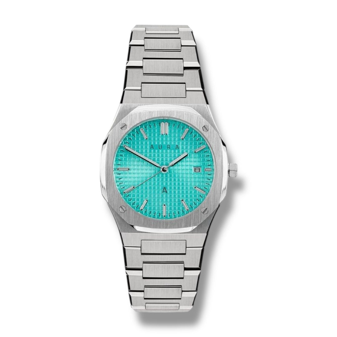 Date 004: Steel/Turquoise Unisex