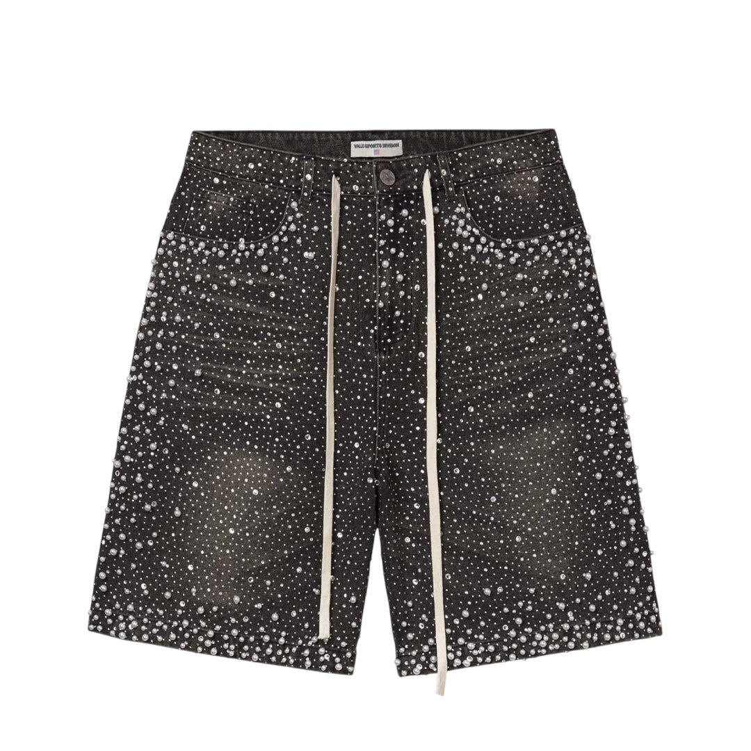 Black Rainstorm Jorts