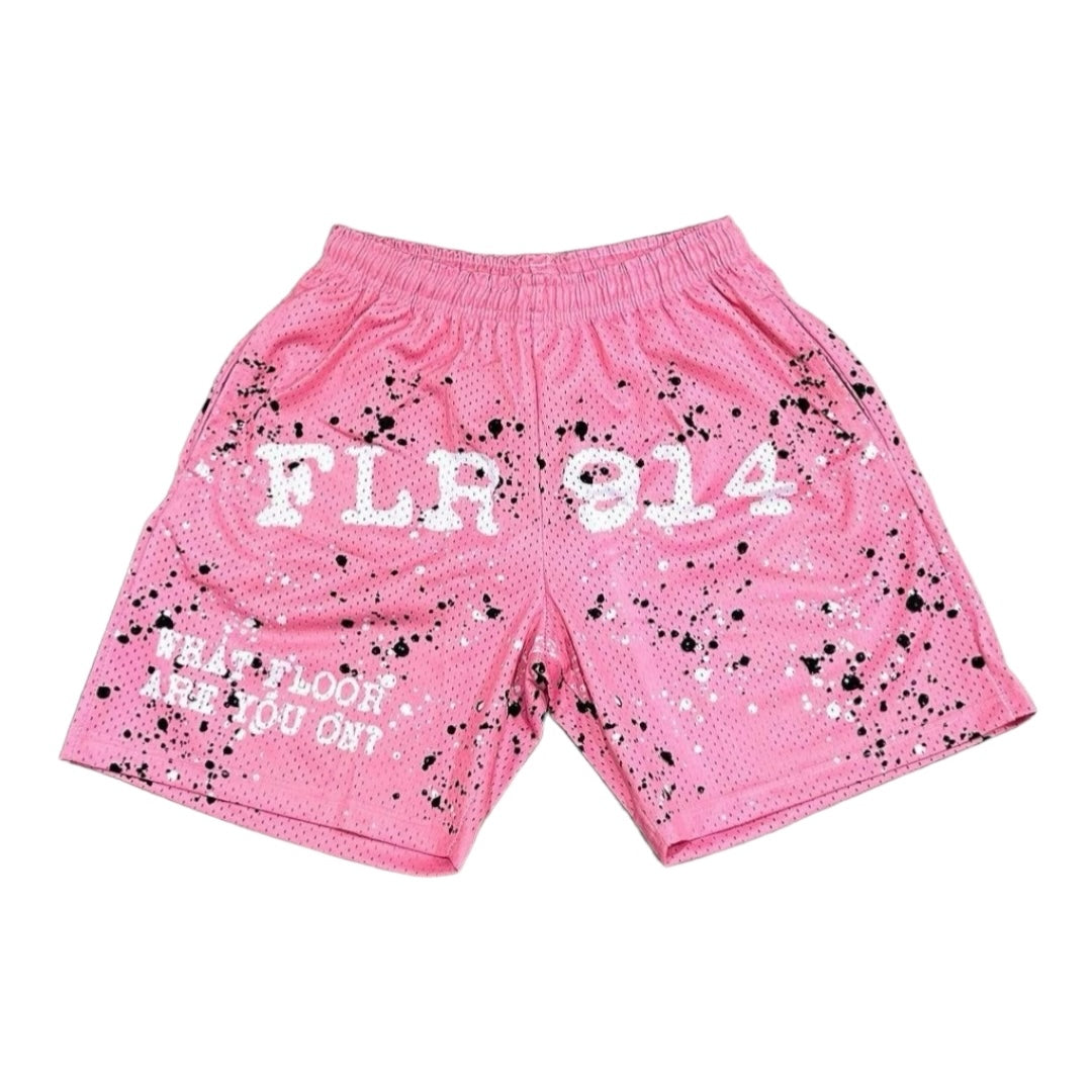 FLR914 SHORTS - PINK