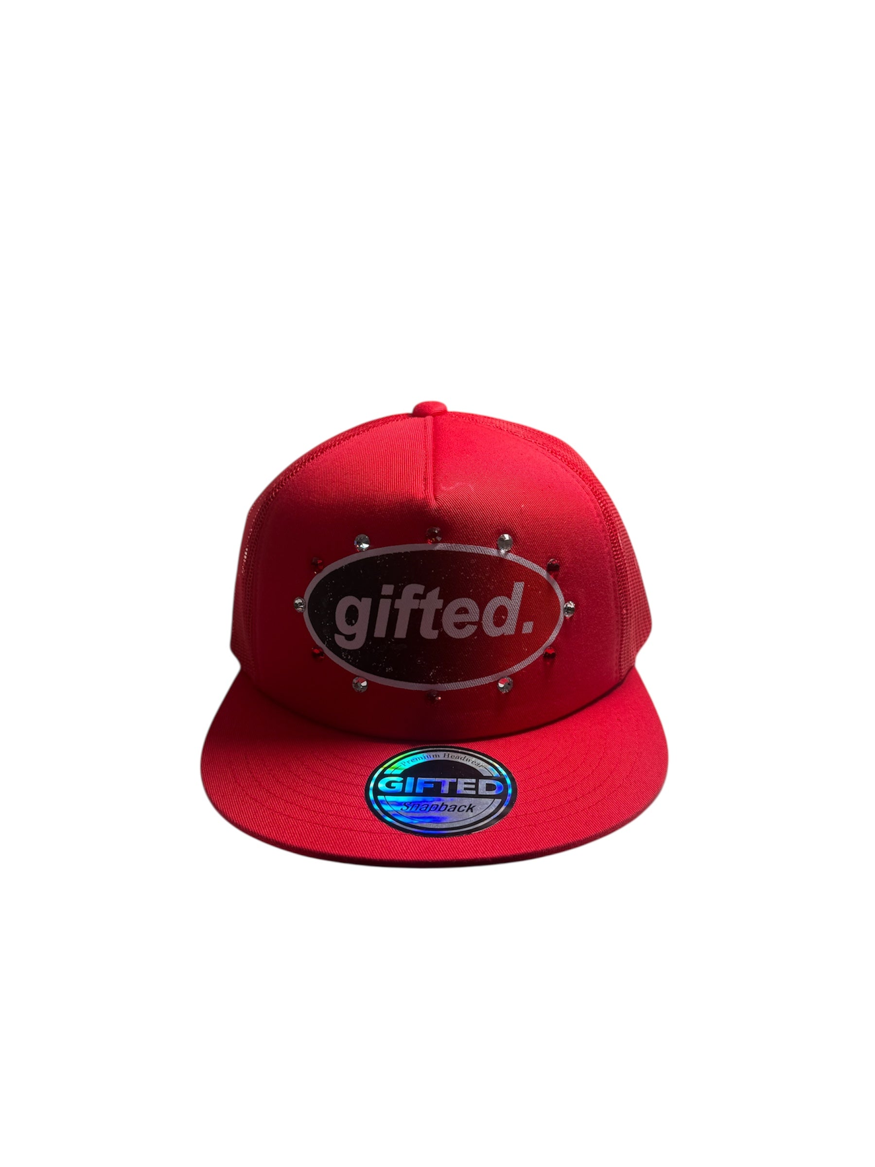Gifted Hat 23 - RED/BLK/ORG