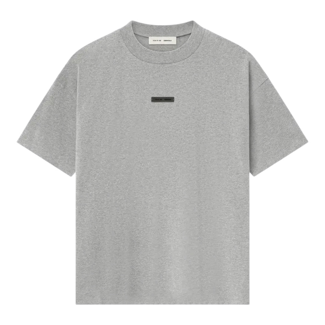 Essentials Classic Tee ‘Concrete Heather’