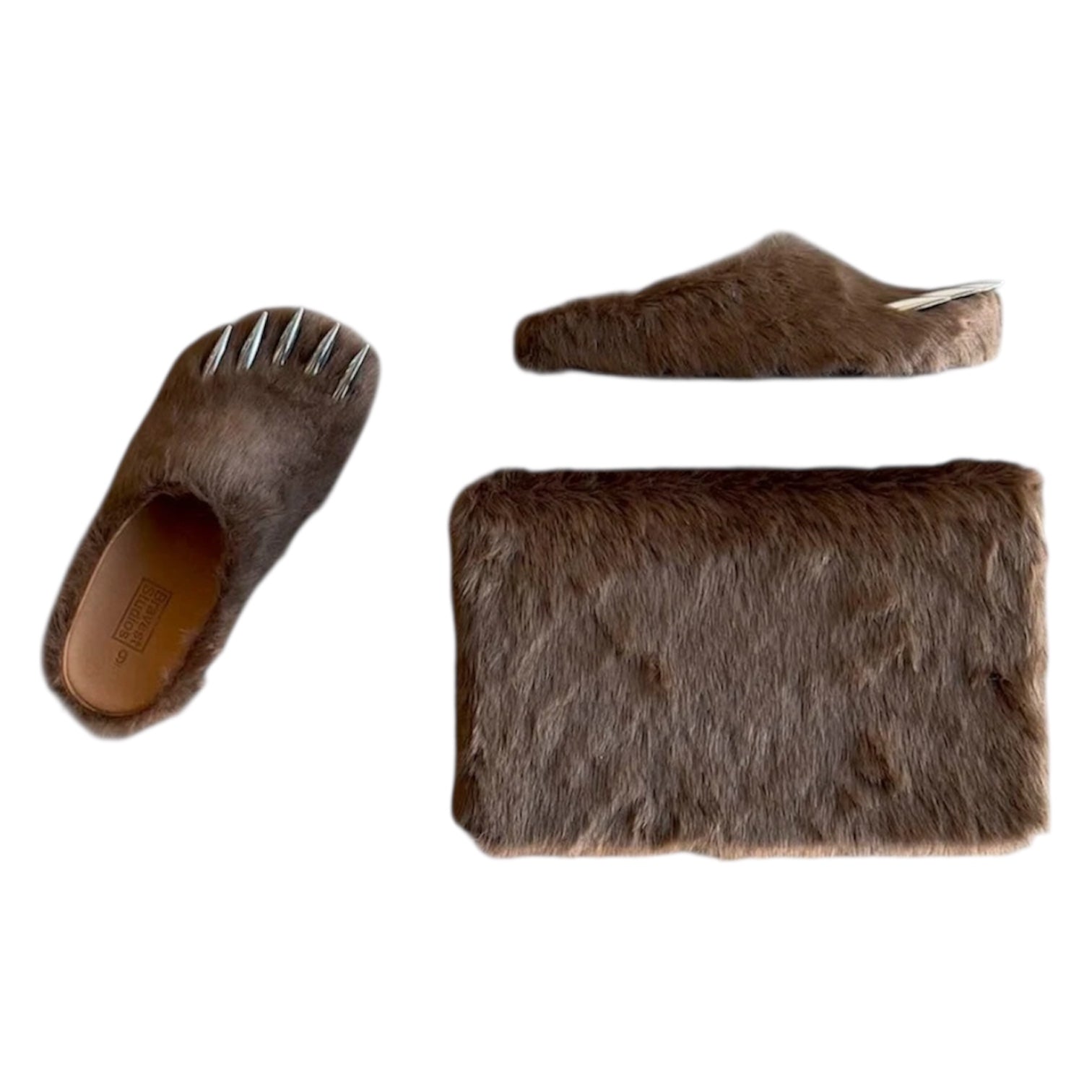 BROWN BEAR CLAW MULES