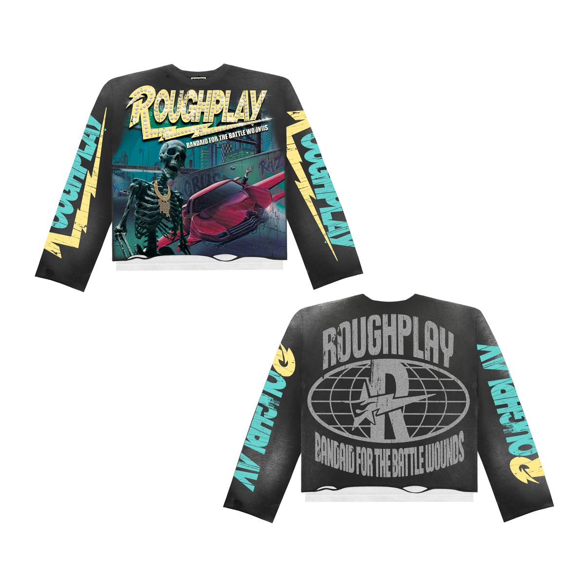 FLYER LONG SLEEVE - DRK GRY