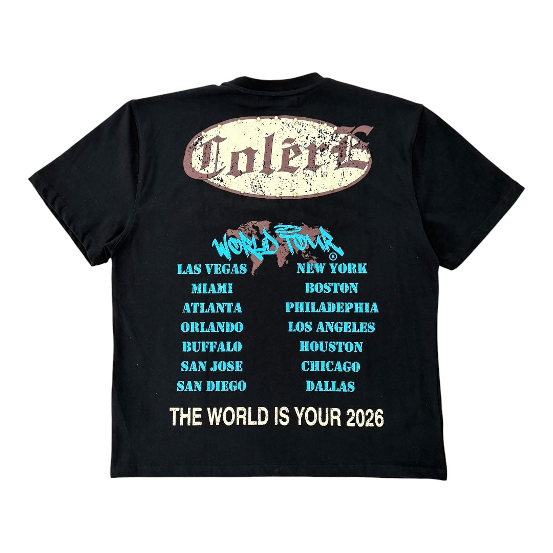 ANGELS TEE- BLACK