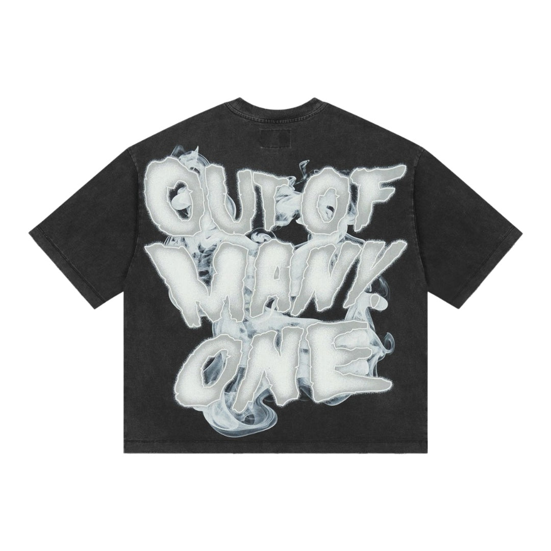 No Risk, No Reward T-shirt (Black Wash)
