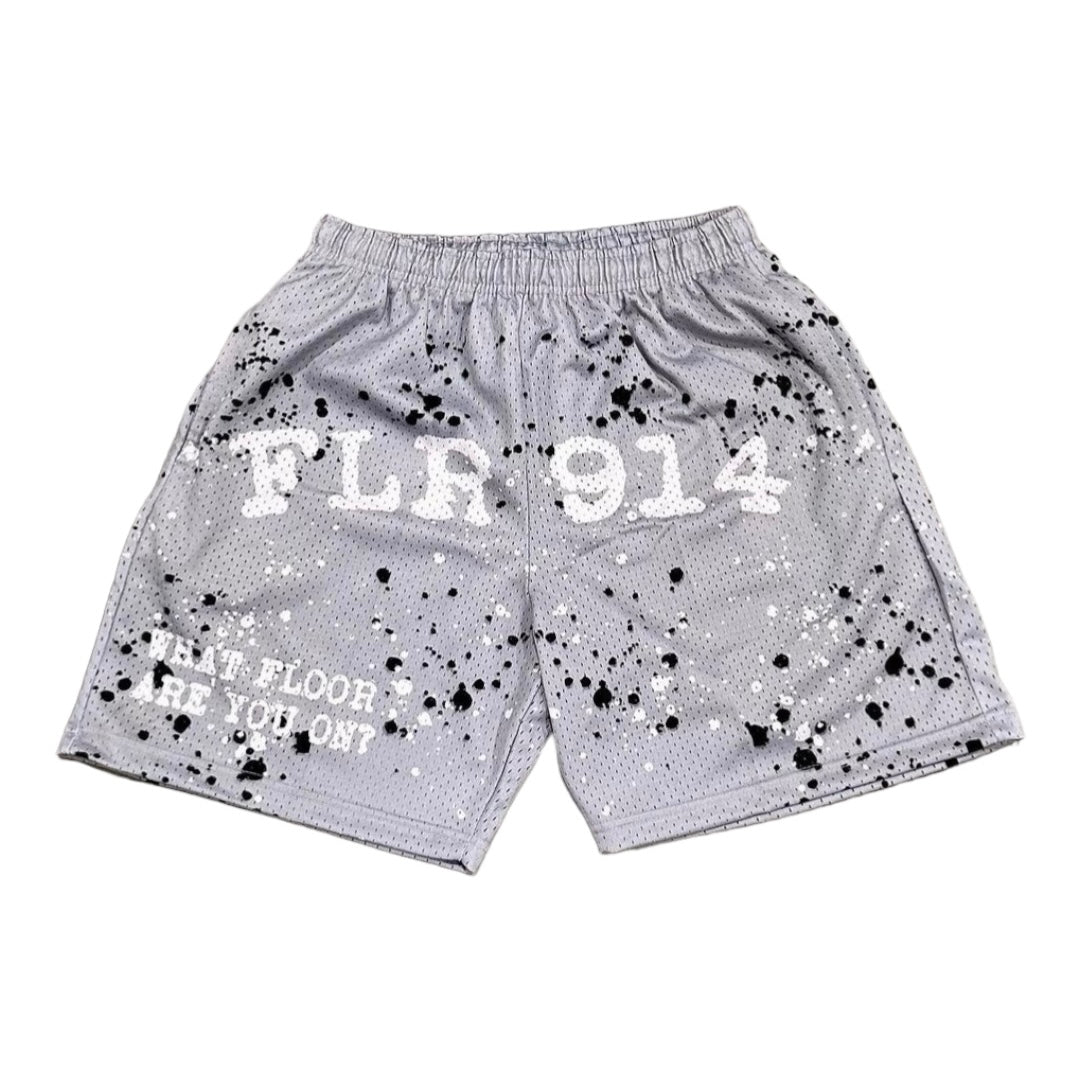 FLR914 SHORTS - GREY