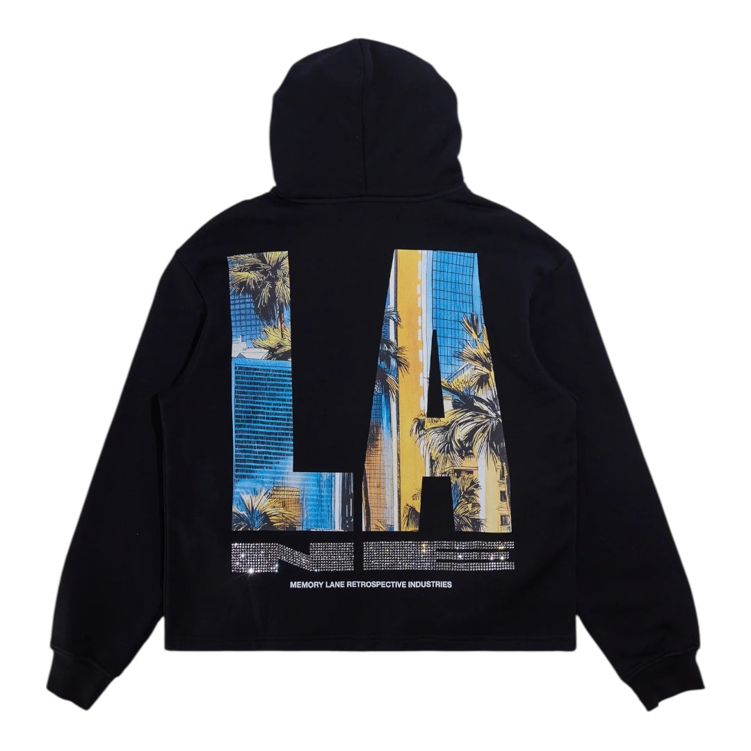 LA REAPER HOODIE- VINTAGE BLACK