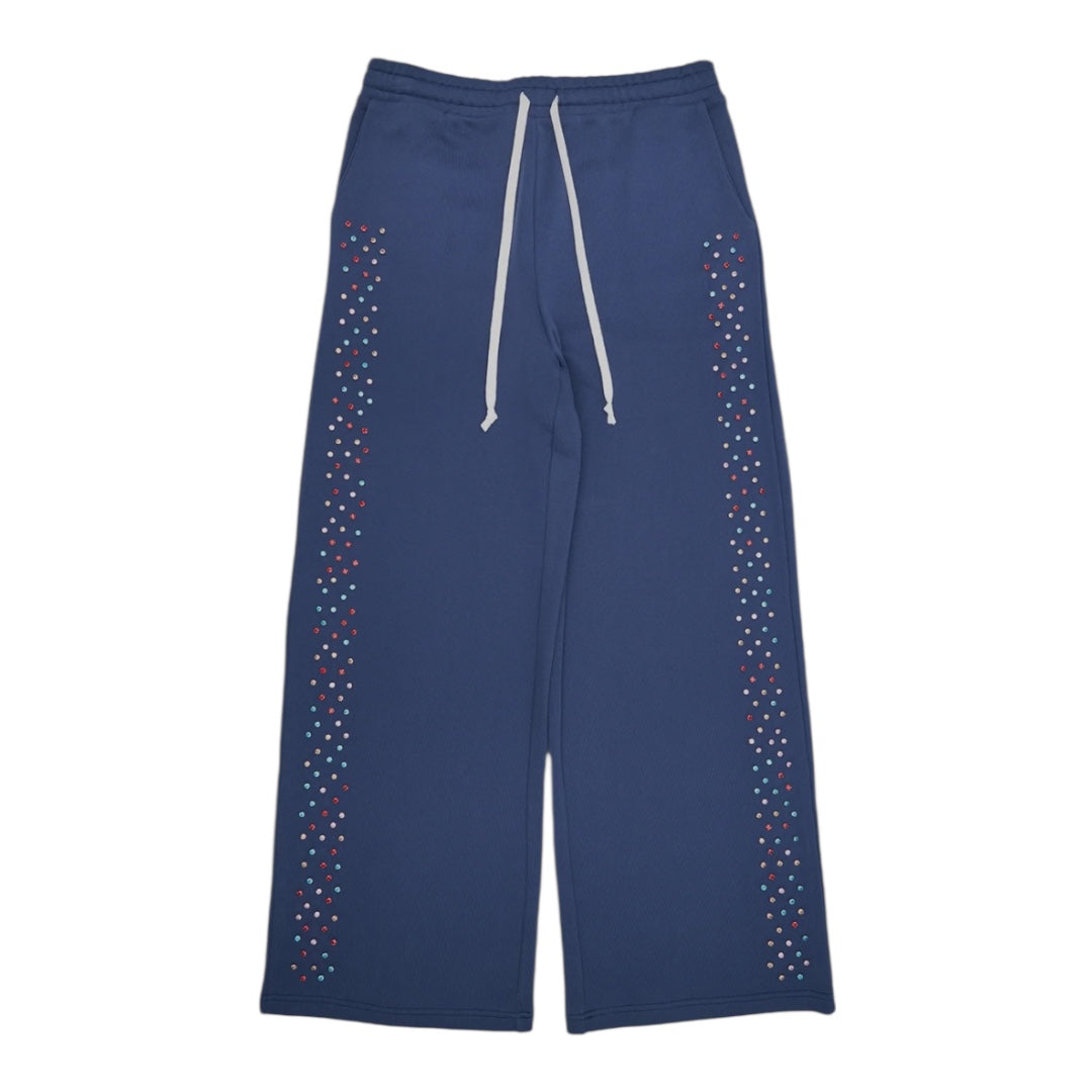 Crystal Cactus Sweats- Blue