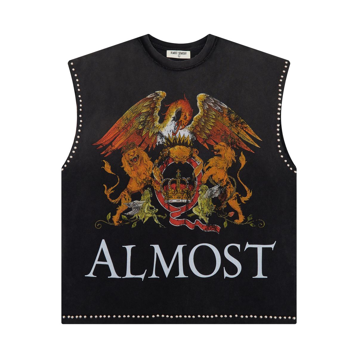 CROWNED CUT OFF TEE