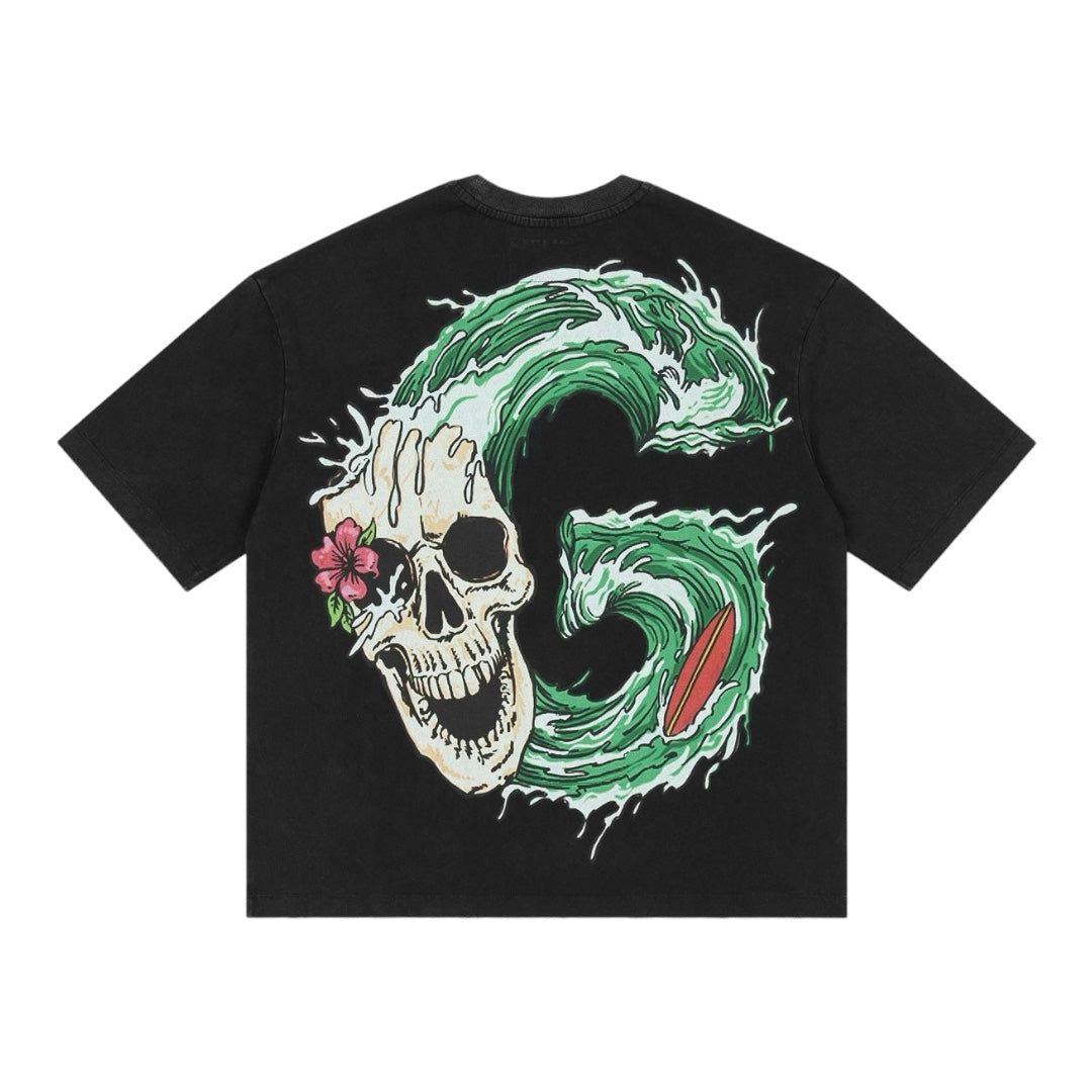 Surfs Up T-shirt (Black)