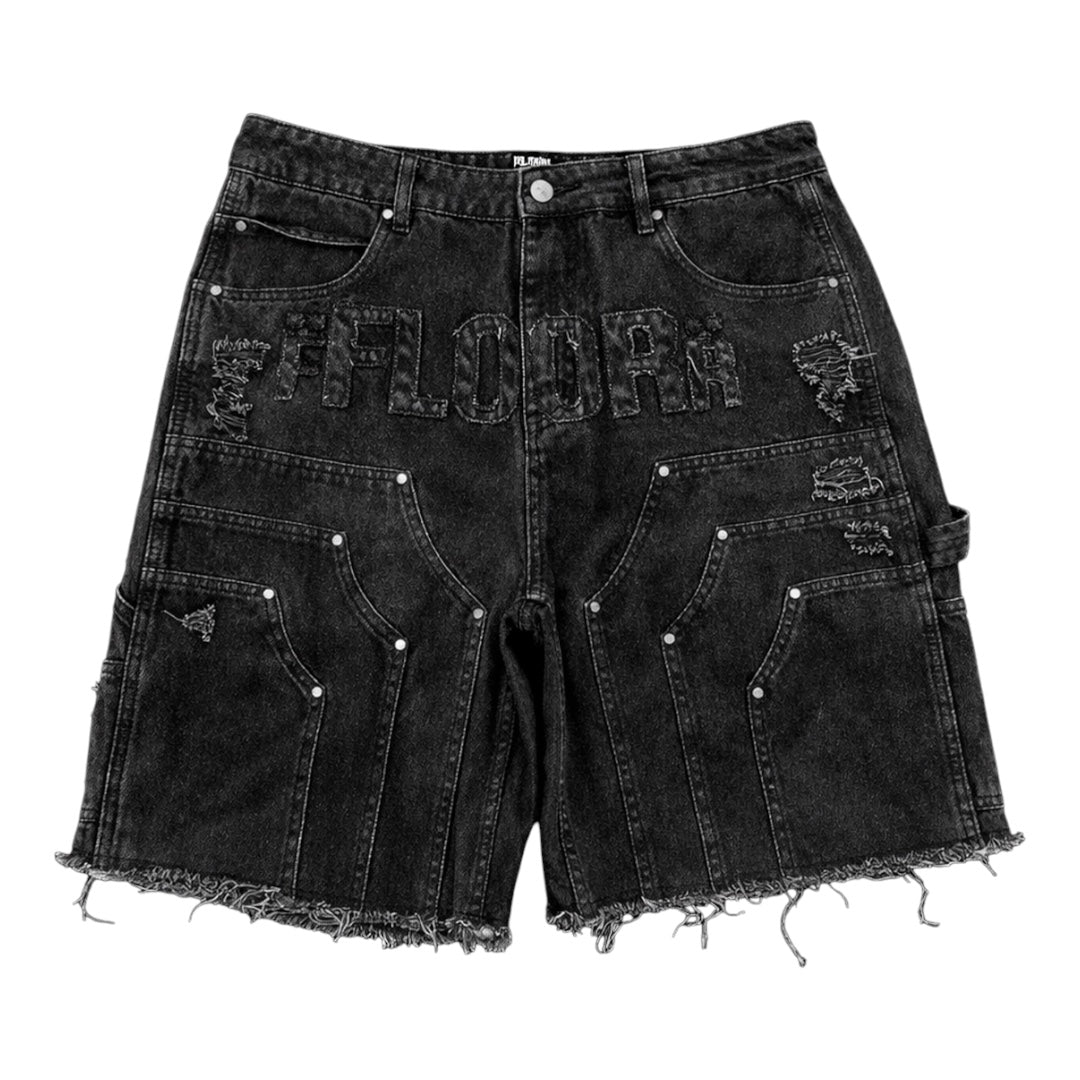 BLACK WORKMAN JORTS