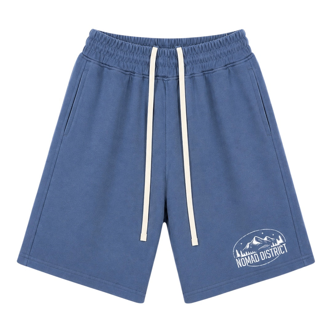 HIGHLANDS LOGO SHORTS- BLUE