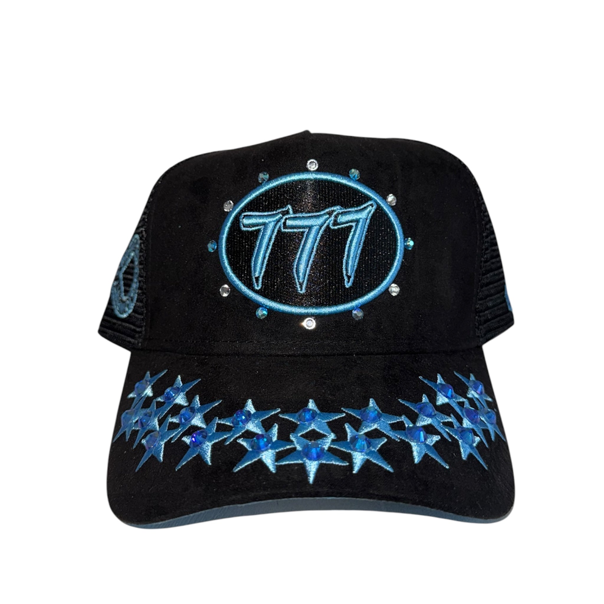 777 TRUCKER BLU BLK