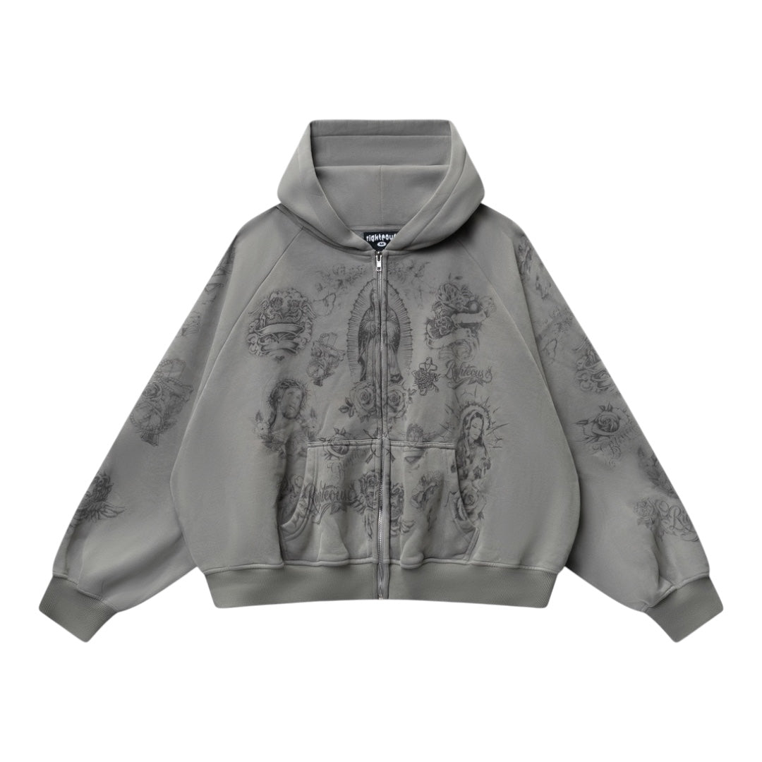 MOTHER OF MERCY ZIP UP