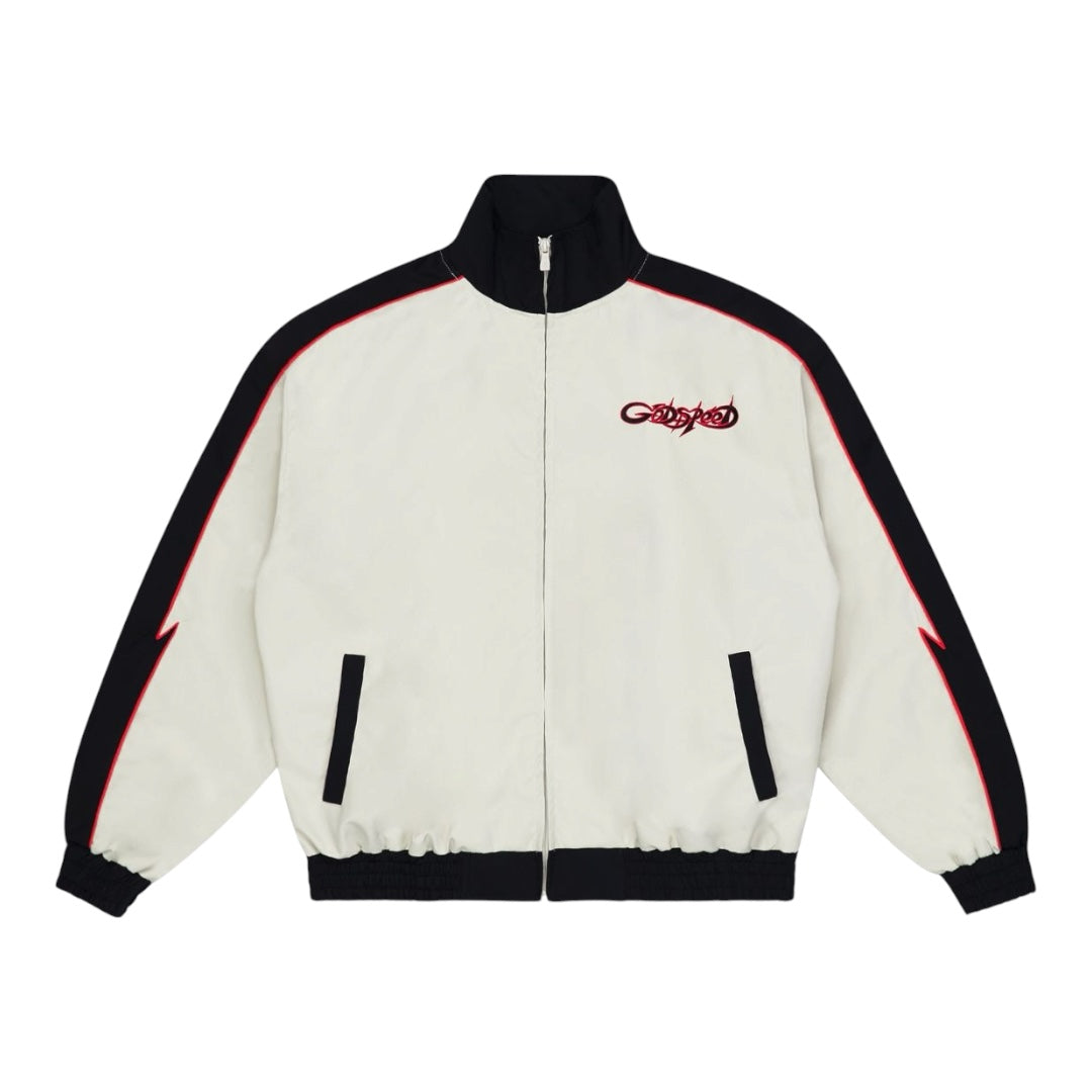 GT Tracksuit (White/Red)
