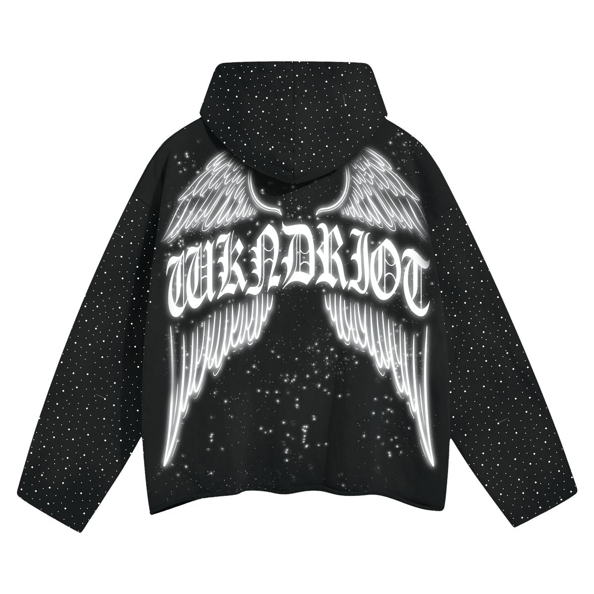 AIR BRUSH (RHINESTONES) HOODY