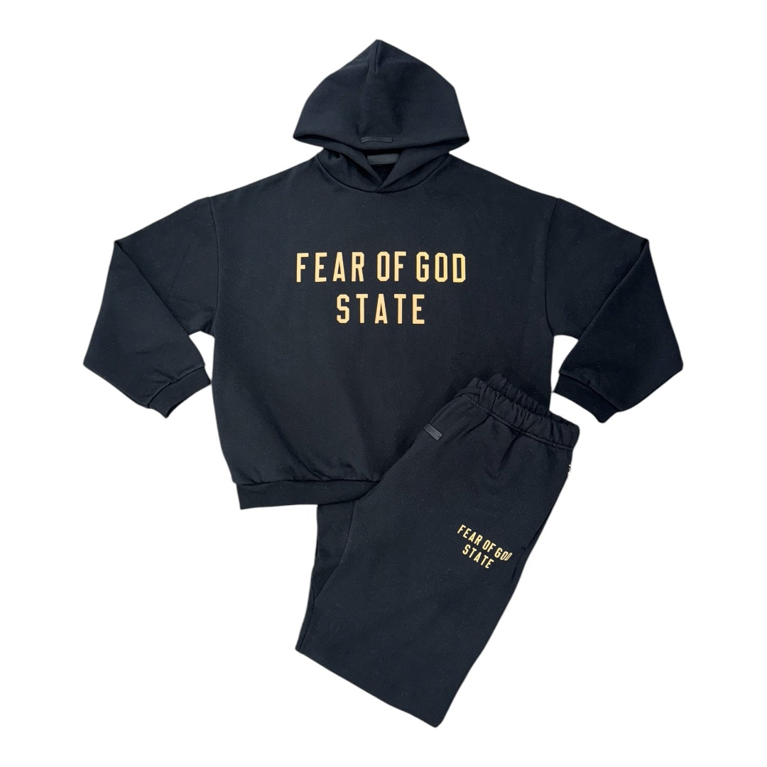 Essentials Fleece Set- Black