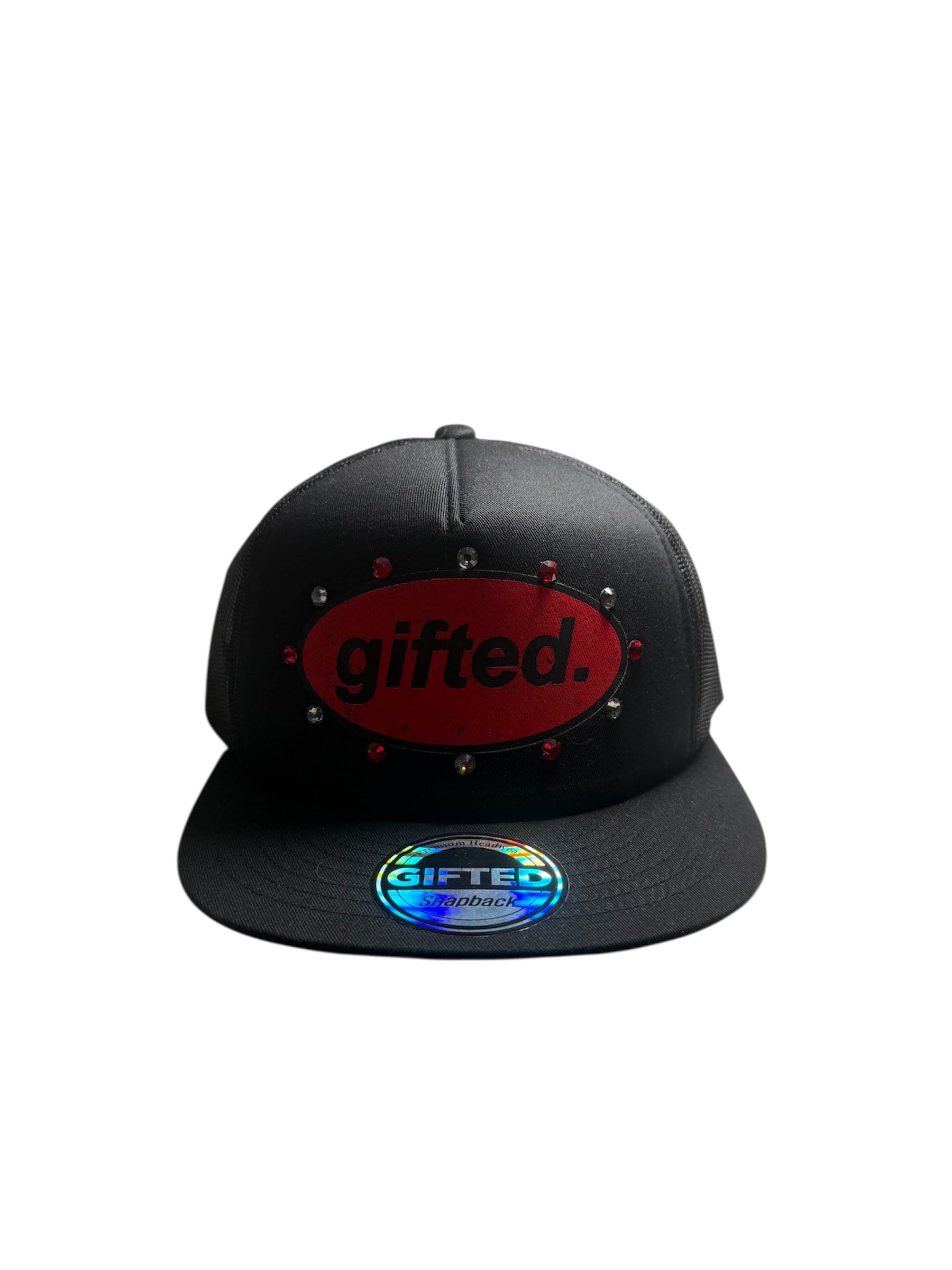 Gifted Hat 21 -BLK/RED