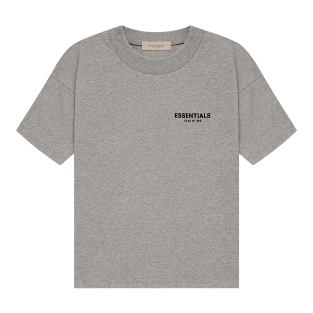 Kids Essentials Tee - 'Dark Oatmeal’