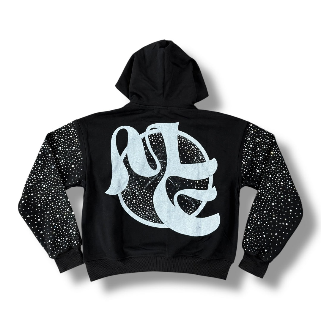 FALLEN SOLDIERS RHINESTONE HOODIE