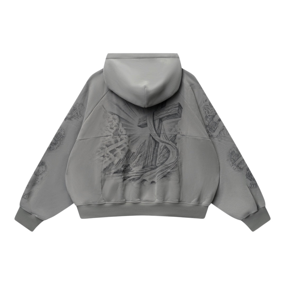 MOTHER OF MERCY ZIP UP