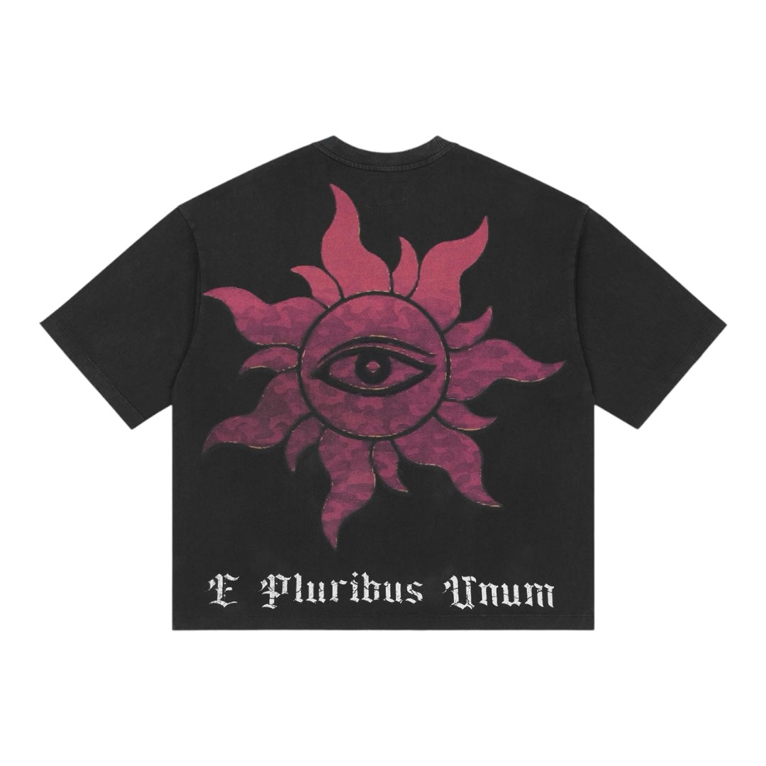 Concrete Rose T-Shirt (Black)