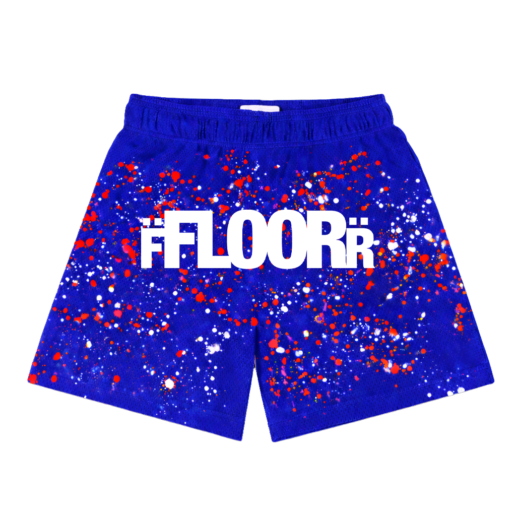 USA V2 SPLATTER SHORTS