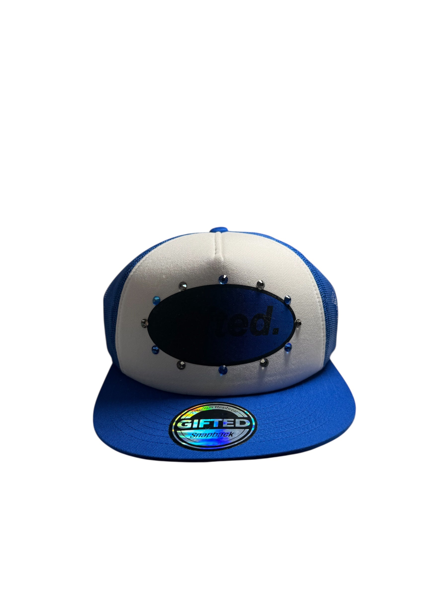 Gifted Hat 15 - BLK/WHT/BLU