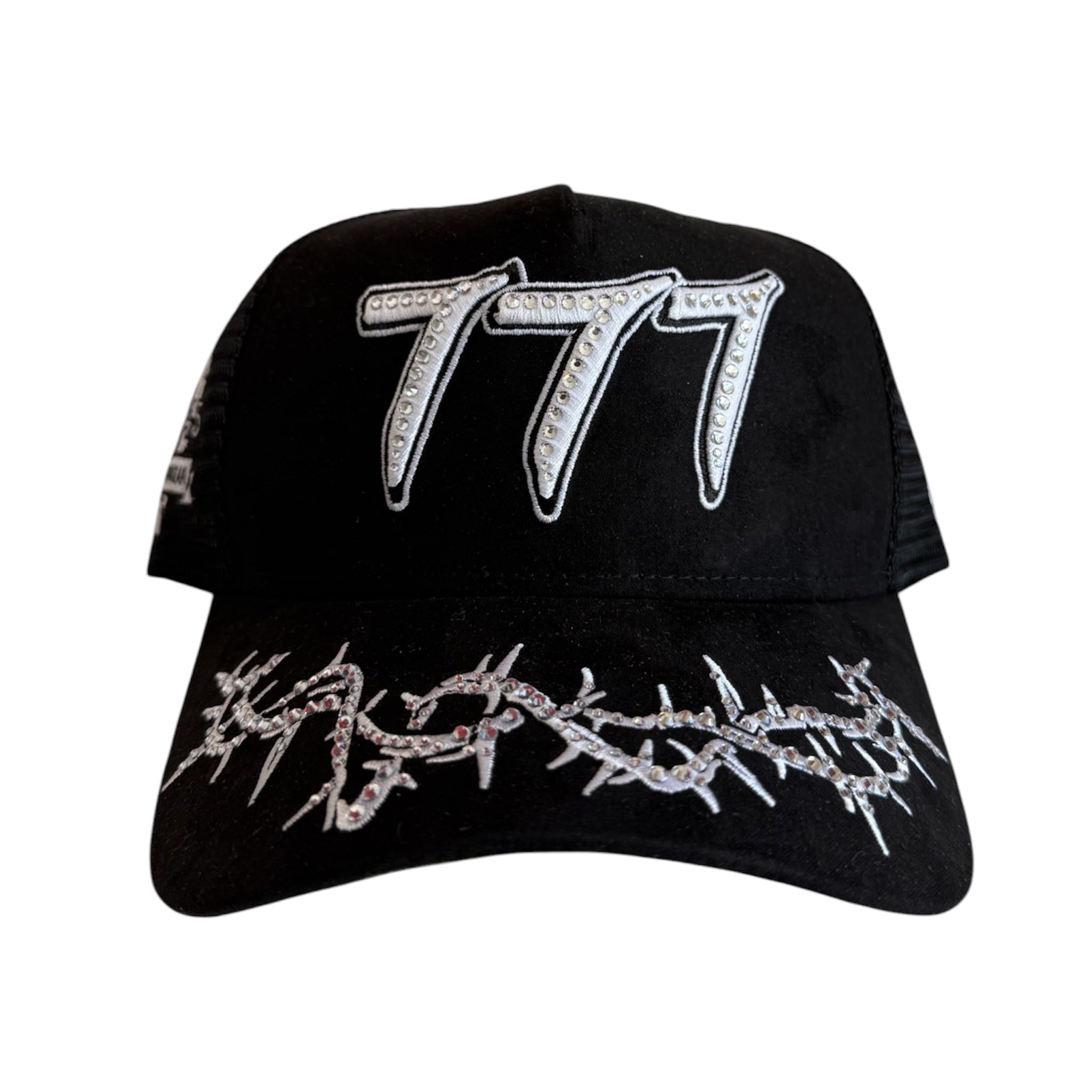 777 TRUCKER WHT BLK